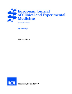 					View Vol. 15 No. 1 (2017): European Journal of Clinical and Experimental Medicine
				